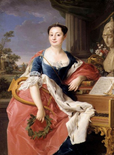 Portrait of Princess Giacinta Orsini Buoncampagni Ludovisi by Pompeo Girolamo Batoni
